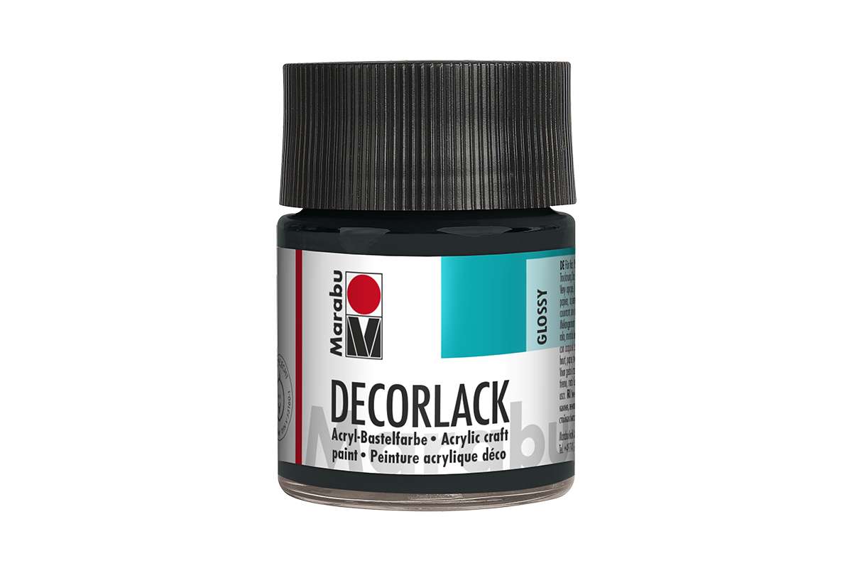 Decorlack 50ml, black 073